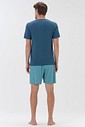 Pijama Masculino Manga Curta Com Bermuda Pijama Masculino Manga Curta Com Bermuda
