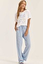 Pijama Feminino Manga Curta Com Calça Pijama Feminino Manga Curta Com Calça
