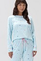Pijama Feminino Manga Longa com Calça Pijama Feminino Manga Longa com Calça