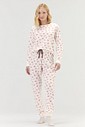 Pijama Feminino Manga Longa Com Calça Pijama Feminino Manga Longa Com Calça