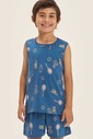 Pijama Masculino Infantil Regata Com Bermuda Pijama Masculino Infantil Regata Com Bermuda