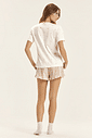 Pijama Feminino Manga Curta Com Shorts Pijama Feminino Manga Curta Com Shorts
