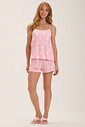 Pijama Feminino Alça Com Shorts