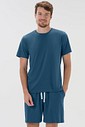 Pijama Masculino Manga Curta Com Bermuda Pijama Masculino Manga Curta Com Bermuda