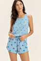 Pijama Feminino Regata Com Shorts Pijama Feminino Regata Com Shorts