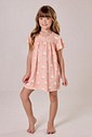 Camisola Infantil Manga Curta Feminina