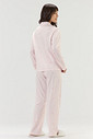 Pijama Feminino Manga Longa Americano Com Calça