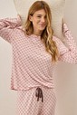 Pijama Feminino Manga Longa com Calça