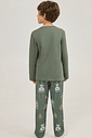 Pijama Masculino Infantil Manga Longa Com Calça Pijama Masculino Infantil Manga Longa Com Calça