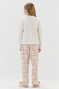 Pijama Feminino Infantil Manga Longa Com Calça