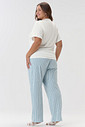 Pijama Feminino Manga Curta com Calça Plus Size