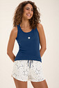 Pijama Feminino Regata Com Shorts Pijama Feminino Regata Com Shorts