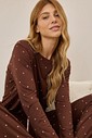 Pijama Feminino Manga Longa com Calça