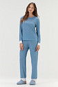 Pijama Feminino Manga Longa Com Calça Pijama Feminino Manga Longa Com Calça