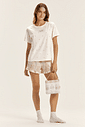 Pijama Feminino Manga Curta Com Shorts Pijama Feminino Manga Curta Com Shorts