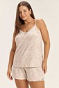 Pijama Feminino Plus Size Alça Com Shorts Pijama Feminino Plus Size Alça Com Shorts