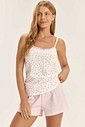 Pijama Feminino Alça Com Shorts