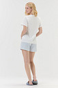 Pijama Feminino Manga Curta Com Shorts