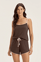 Pijama Feminino Alça Com Shorts