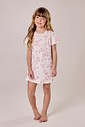 Camisola Infantil Feminina Manga Curta