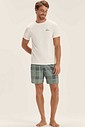 Pijama Masculino Manga Curta Com Bermuda Pijama Masculino Manga Curta Com Bermuda