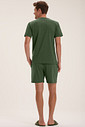 Pijama Masculino Manga Curta Com Bermuda Pijama Masculino Manga Curta Com Bermuda