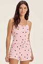 Pijama Feminino Alça Com Shorts