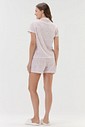 Pijama Feminino Manga Curta Americano com Shorts