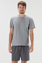Pijama Masculino Manga Curta Com Bermuda Pijama Masculino Manga Curta Com Bermuda
