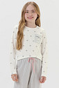 Pijama Feminino Infantil Manga Longa Com Calça Pijama Feminino Infantil Manga Longa Com Calça