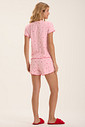 Pijama Feminino Manga Curta Americano Com Shorts Pijama Feminino Manga Curta Americano Com Shorts