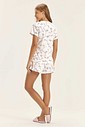 Pijama Feminino Manga Curta Com Shorts Pijama Feminino Manga Curta Com Shorts