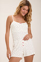 Pijama Feminino Alça Com Shorts
