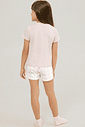 Pijama Feminino Infantil Manga Curta Com Short Pijama Feminino Infantil Manga Curta Com Short
