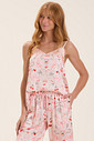 Conjunto Feminino Alça Com Calça Pantacourt Conjunto Feminino Alça Com Calça Pantacourt