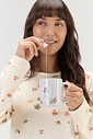 Pijama Feminino Manga Longa Com Calça Pijama Feminino Manga Longa Com Calça