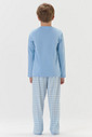 Pijama Masculino Infantil Manga Longa Com Calça