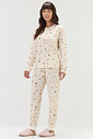 Pijama Feminino Manga Longa Com Calça Pijama Feminino Manga Longa Com Calça