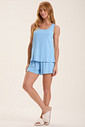 Pijama Feminino Regata Com Shorts Pijama Feminino Regata Com Shorts