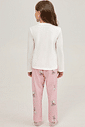 Pijama Feminino Infantil Manga Longa Com Calça Pijama Feminino Infantil Manga Longa Com Calça