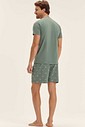 Pijama Masculino Manga Curta Com Bermuda Pijama Masculino Manga Curta Com Bermuda
