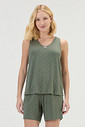Pijama Feminino Regata Com Bermuda Pijama Feminino Regata Com Bermuda