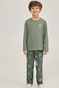 Pijama Masculino Infantil Manga Longa Com Calça Pijama Masculino Infantil Manga Longa Com Calça
