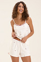 Pijama Feminino Alça Com Shorts