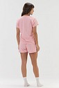 Pijama Feminino Manga Curta com Shorts