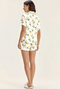 Conjunto Feminino Manga Curta Americano Com Shorts Conjunto Feminino Manga Curta Americano Com Shorts