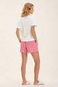 Conjunto Feminino Manga Curta Com Shorts