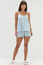 Conjunto Feminino Alça Com Shorts