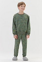 Pijama Masculino Infantil Manga Longa Com Calça