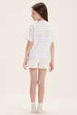 Pijama Infantil Feminino Manga Curta Com Shorts Pijama Infantil Feminino Manga Curta Com Shorts